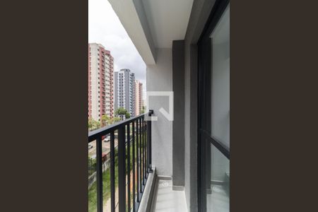 Varanda da Sala de apartamento para alugar com 2 quartos, 37m² em Jardim Celeste, São Paulo