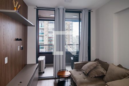Sala / Cozinha de apartamento à venda com 1 quarto, 26m² em Consolação, São Paulo