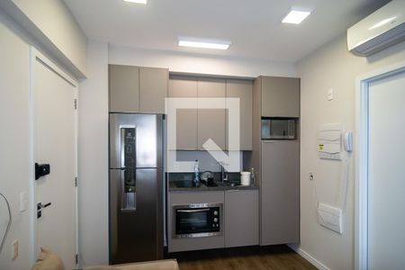 Sala / Cozinha de apartamento à venda com 1 quarto, 26m² em Consolação, São Paulo