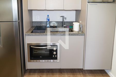 Sala / Cozinha de apartamento à venda com 1 quarto, 26m² em Consolação, São Paulo
