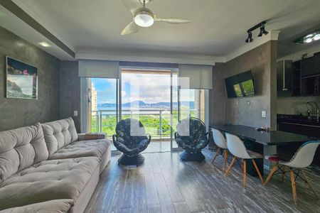 Sala de apartamento para alugar com 2 quartos, 80m² em Parque Enseada, Guarujá