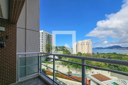 varanda de apartamento para alugar com 2 quartos, 80m² em Parque Enseada, Guarujá