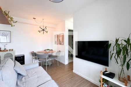 Sala de apartamento à venda com 2 quartos, 52m² em Jardim Olavo Bilac, São Bernardo do Campo