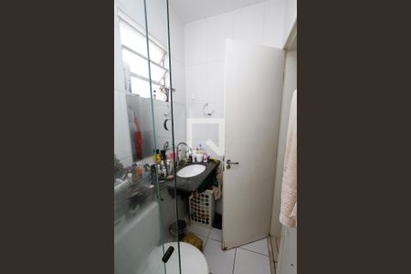 Banheiro da Suíte 1 de apartamento à venda com 3 quartos, 115m² em Buritis, Belo Horizonte