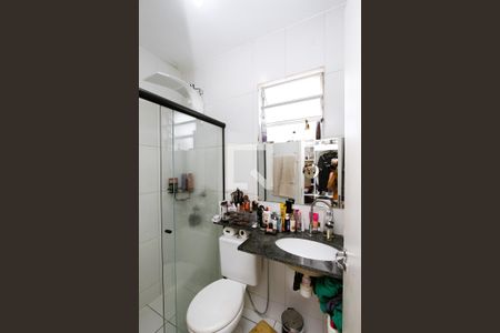 Banheiro da Suíte 1 de apartamento à venda com 3 quartos, 115m² em Buritis, Belo Horizonte