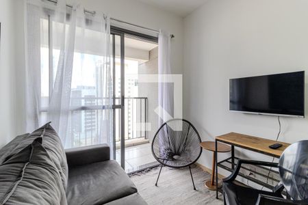 Sala de apartamento à venda com 1 quarto, 32m² em Consolação, São Paulo