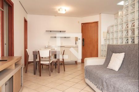 Sala de apartamento à venda com 1 quarto, 49m² em Vila Clementino, São Paulo