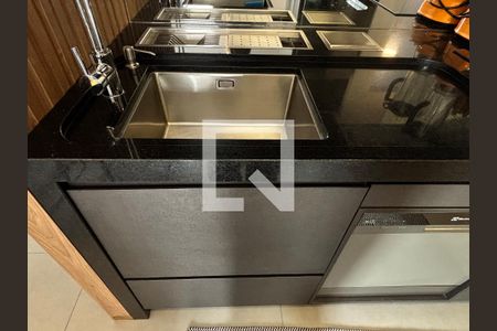 Sala/Cozinha de apartamento à venda com 1 quarto, 36m² em Indianópolis, São Paulo