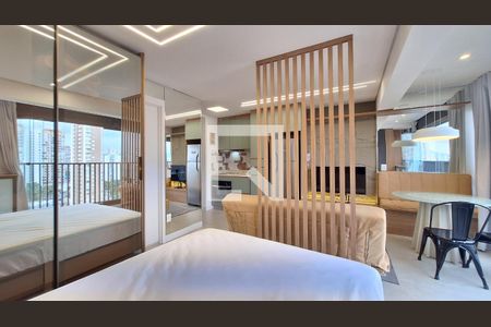 Sala/Quarto de apartamento para alugar com 1 quarto, 32m² em Pompeia, São Paulo