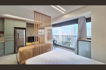 Sala/Quarto  de apartamento para alugar com 1 quarto, 32m² em Pompeia, São Paulo