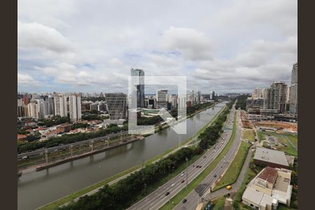 Vista da Sala de apartamento para alugar com 4 quartos, 186m² em Jardim Fonte do Morumbi, São Paulo