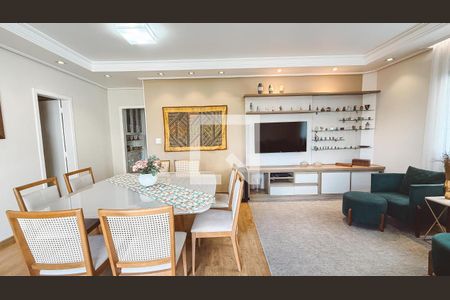 Sala de apartamento à venda com 4 quartos, 140m² em Vila Pauliceia, São Paulo