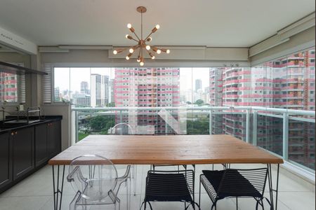 Varanda Gourmet de apartamento à venda com 2 quartos, 78m² em Água Branca, São Paulo