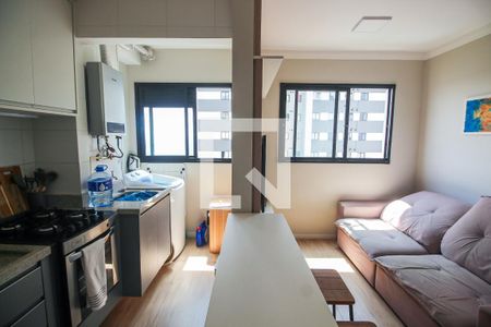 Cozinha e Sala de apartamento à venda com 2 quartos, 36m² em Umarizal, São Paulo