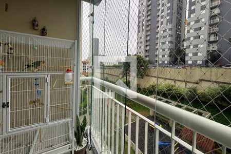 Sala- Sacada  de apartamento à venda com 3 quartos, 60m² em Jardim Iraja, São Bernardo do Campo