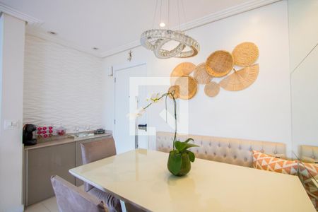 Sala de apartamento à venda com 2 quartos, 69m² em Campestre, Santo André