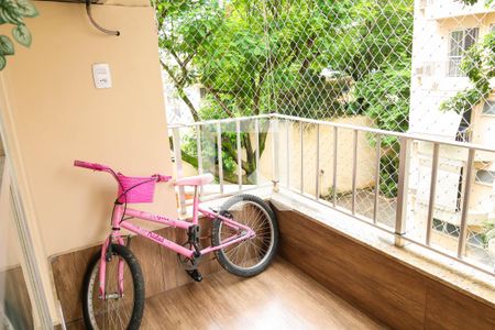 Varanda da Sala de apartamento à venda com 2 quartos, 66m² em Méier, Rio de Janeiro
