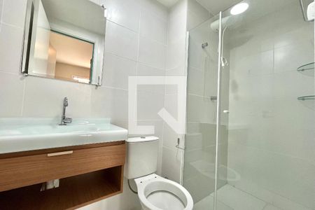 Banheiro da Suíte de apartamento para alugar com 1 quarto, 29m² em Planalto Paulista, São Paulo