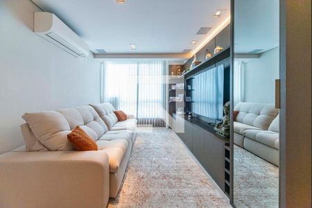 Sala de apartamento à venda com 2 quartos, 140m² em Campestre, Santo André