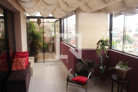 Varanda de apartamento à venda com 3 quartos, 240m² em Cerâmica, São Caetano do Sul