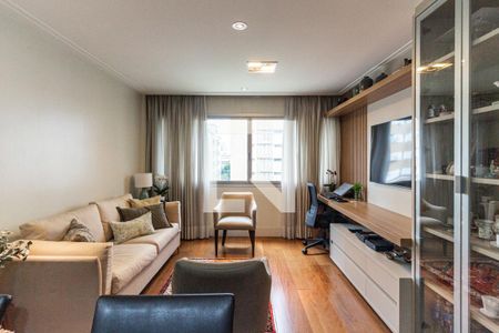 Sala de apartamento à venda com 1 quarto, 50m² em Vila Buarque, São Paulo