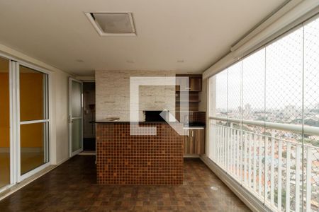 Varanda da Sala de apartamento à venda com 4 quartos, 139m² em Vila Maria Alta, São Paulo