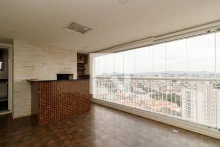 Varanda da Sala de apartamento à venda com 4 quartos, 139m² em Vila Maria Alta, São Paulo