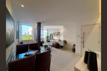 Sala de apartamento à venda com 1 quarto, 40m² em Copacabana, Rio de Janeiro