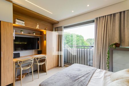 Sala/Quarto de kitnet/studio para alugar com 1 quarto, 23m² em Santo Amaro, São Paulo