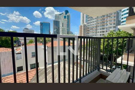Varanda de apartamento para alugar com 1 quarto, 28m² em Pinheiros, São Paulo