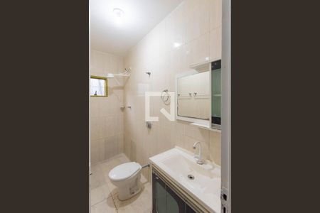 Banheiro da Suíte 1 de casa para alugar com 2 quartos, 90m² em Parque Santa Bárbara, Campinas