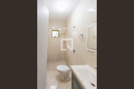 Banheiro da Suíte 1 de casa para alugar com 2 quartos, 90m² em Parque Santa Bárbara, Campinas