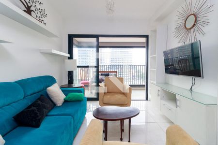 Sala de apartamento para alugar com 3 quartos, 92m² em Jardim das Acacias, São Paulo