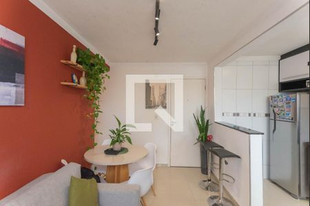 Sala de apartamento para alugar com 2 quartos, 54m² em Loteamento Parque São Martinho, Campinas