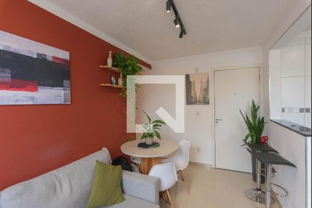 Sala de apartamento para alugar com 2 quartos, 54m² em Loteamento Parque São Martinho, Campinas