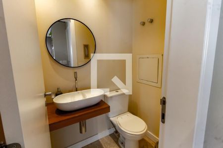 Lavabo de apartamento à venda com 3 quartos, 129m² em Real Parque, São Paulo