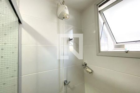 Banheiro da Suíte 1 de apartamento à venda com 3 quartos, 82m² em União, Belo Horizonte