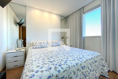 Suite 1 de apartamento à venda com 3 quartos, 82m² em União, Belo Horizonte