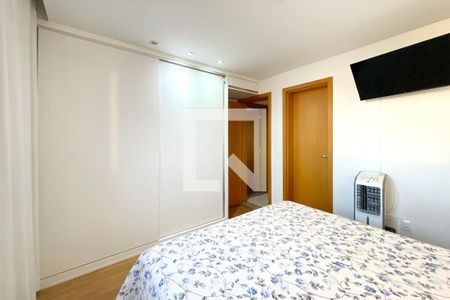 Suite 1 de apartamento à venda com 3 quartos, 82m² em União, Belo Horizonte