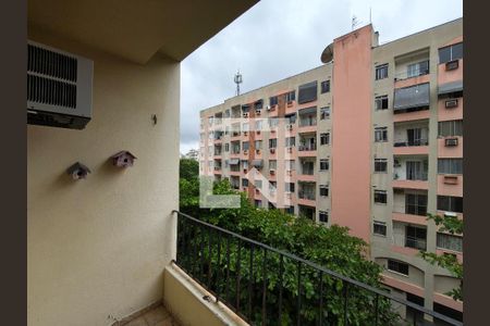 Varanda - Sala de apartamento para alugar com 2 quartos, 65m² em Pechincha, Rio de Janeiro