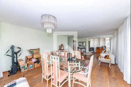 Sala 1 de apartamento à venda com 4 quartos, 265m² em Santo Agostinho, Belo Horizonte