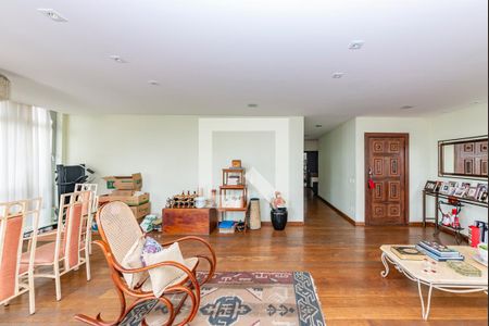 Sala 1 de apartamento à venda com 4 quartos, 265m² em Santo Agostinho, Belo Horizonte