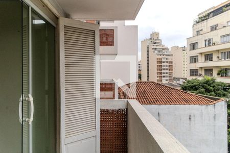 Varanda do Quarto de apartamento para alugar com 1 quarto, 50m² em Campos Elíseos, São Paulo