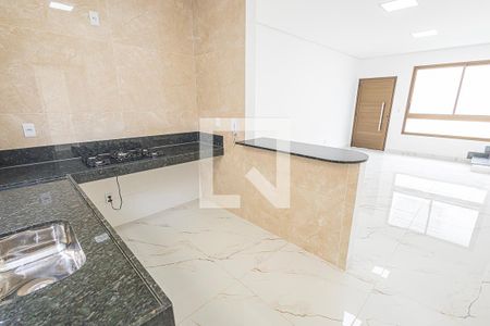 cozinha de casa de condomínio para alugar com 3 quartos, 191m² em Trevo, Belo Horizonte