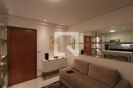 Sala e Copa de kitnet/studio para alugar com 1 quarto, 32m² em Santa Rosa, Belo Horizonte