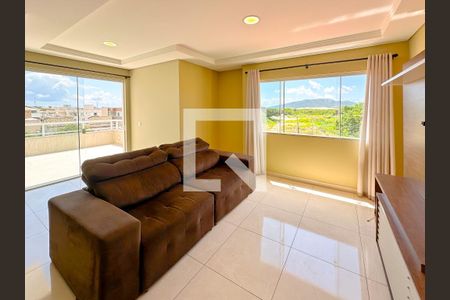 Sala de TV de apartamento para alugar com 3 quartos, 125m² em Ingleses do Rio Vermelho, Florianópolis