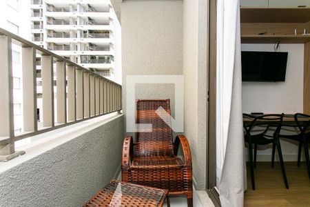 Varanda de apartamento à venda com 1 quarto, 24m² em Tatuapé, São Paulo