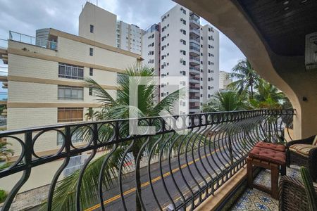 varanda de apartamento para alugar com 3 quartos, 102m² em Jardim das Conchas, Guarujá