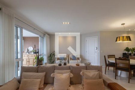 Sala de apartamento à venda com 3 quartos, 125m² em Vila Olímpia, São Paulo