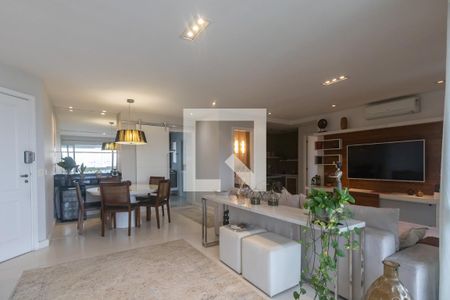 Sala de apartamento à venda com 3 quartos, 125m² em Vila Olímpia, São Paulo